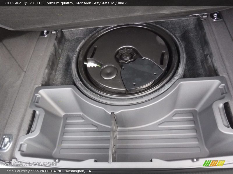 Monsoon Gray Metallic / Black 2016 Audi Q5 2.0 TFSI Premium quattro