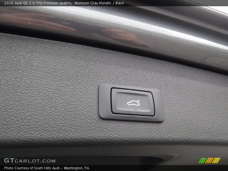 Monsoon Gray Metallic / Black 2016 Audi Q5 2.0 TFSI Premium quattro