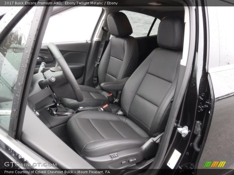 Ebony Twilight Metallic / Ebony 2017 Buick Encore Premium AWD