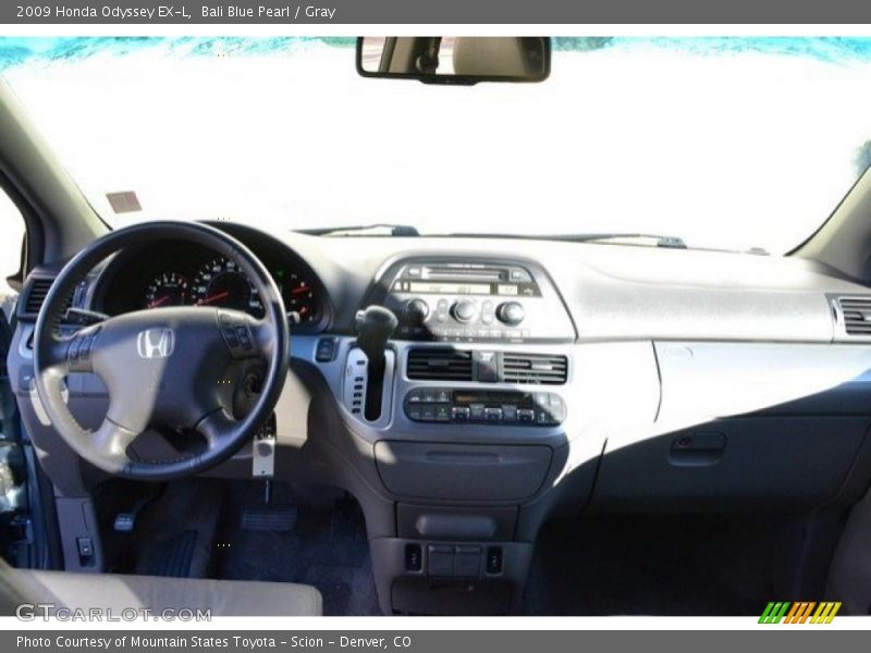 Bali Blue Pearl / Gray 2009 Honda Odyssey EX-L