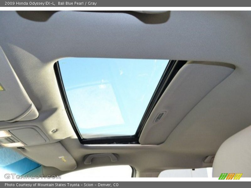 Bali Blue Pearl / Gray 2009 Honda Odyssey EX-L