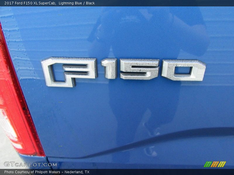Lightning Blue / Black 2017 Ford F150 XL SuperCab