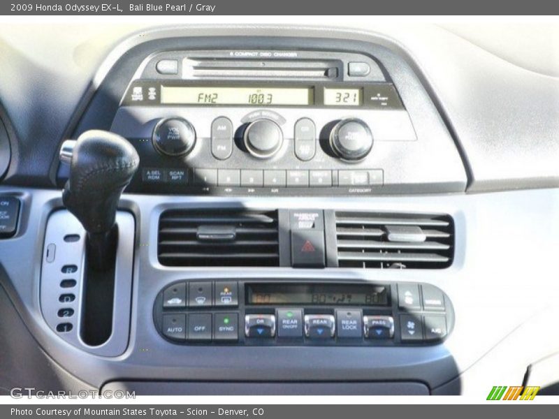 Bali Blue Pearl / Gray 2009 Honda Odyssey EX-L