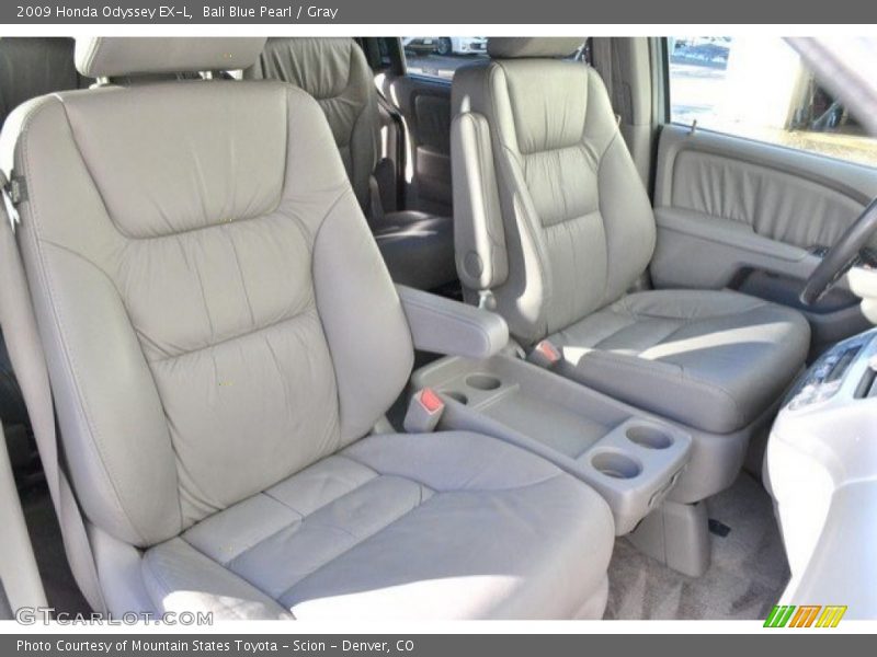 Bali Blue Pearl / Gray 2009 Honda Odyssey EX-L