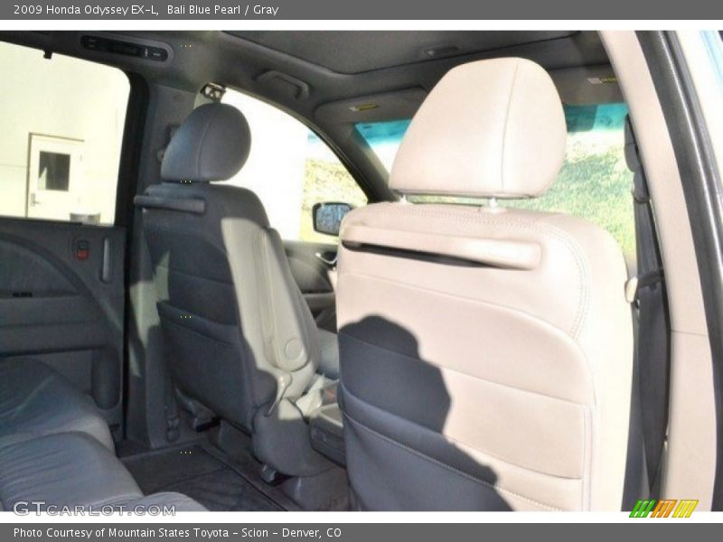 Bali Blue Pearl / Gray 2009 Honda Odyssey EX-L