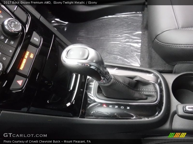 Ebony Twilight Metallic / Ebony 2017 Buick Encore Premium AWD
