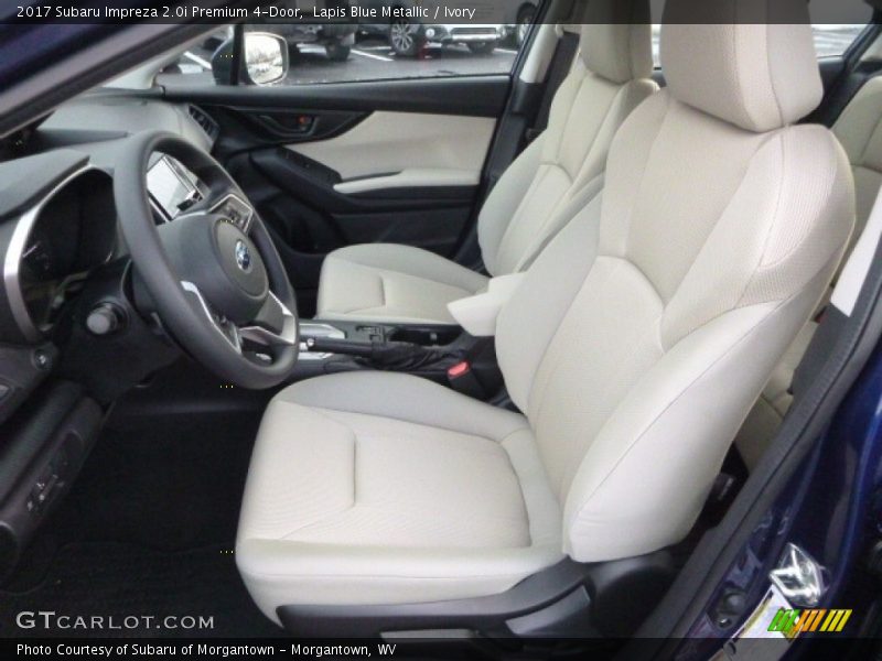  2017 Impreza 2.0i Premium 4-Door Ivory Interior