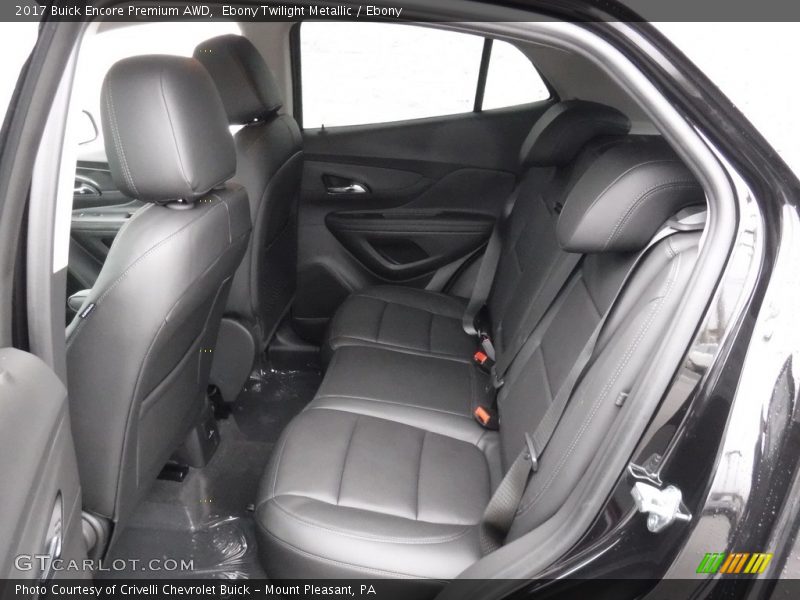 Ebony Twilight Metallic / Ebony 2017 Buick Encore Premium AWD