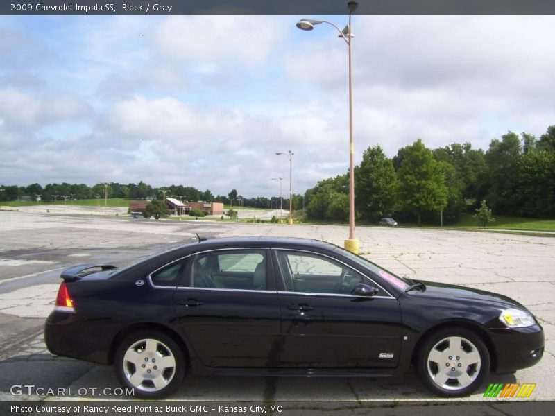 Black / Gray 2009 Chevrolet Impala SS