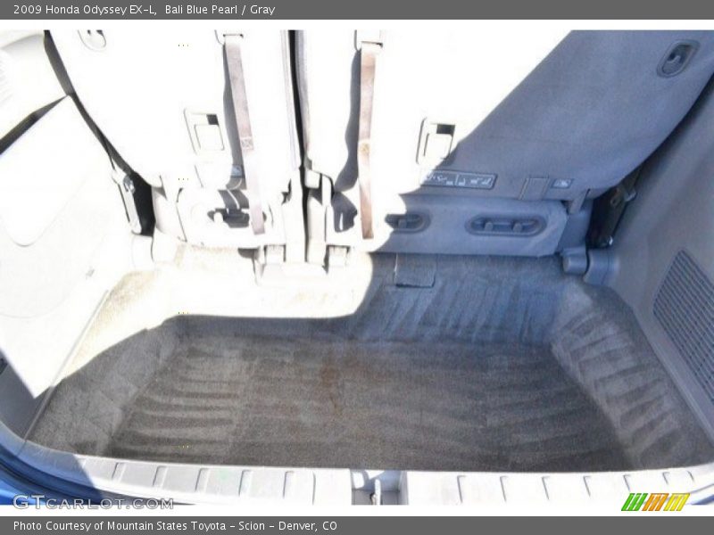 Bali Blue Pearl / Gray 2009 Honda Odyssey EX-L