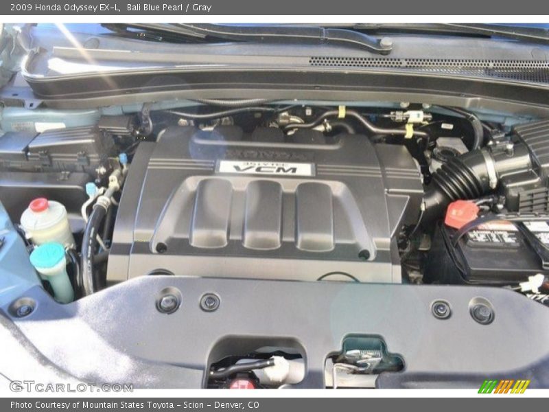 Bali Blue Pearl / Gray 2009 Honda Odyssey EX-L