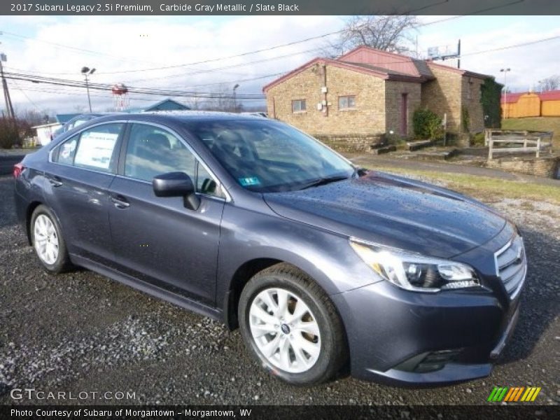 Carbide Gray Metallic / Slate Black 2017 Subaru Legacy 2.5i Premium