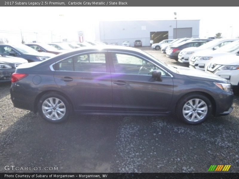 Carbide Gray Metallic / Slate Black 2017 Subaru Legacy 2.5i Premium
