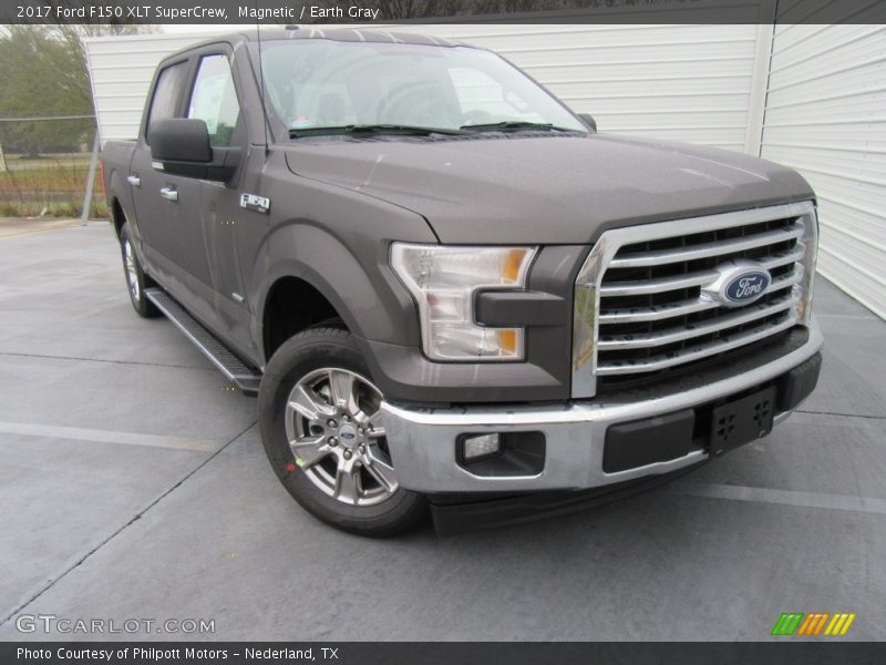 Magnetic / Earth Gray 2017 Ford F150 XLT SuperCrew
