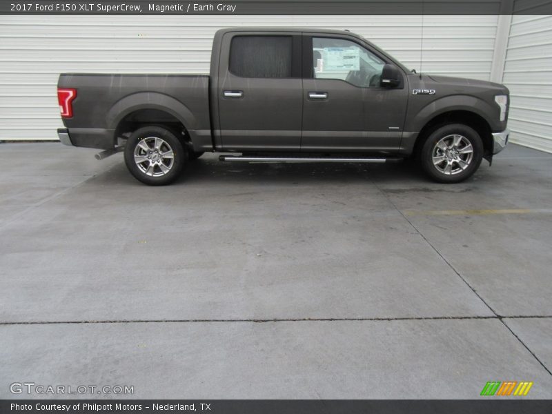 Magnetic / Earth Gray 2017 Ford F150 XLT SuperCrew