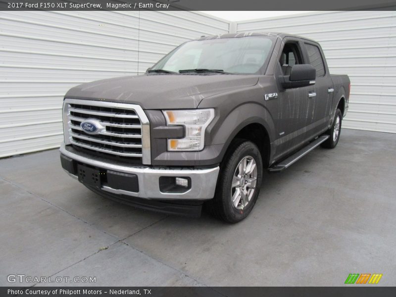Magnetic / Earth Gray 2017 Ford F150 XLT SuperCrew