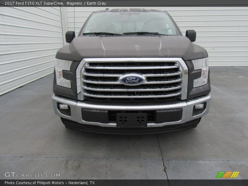 Magnetic / Earth Gray 2017 Ford F150 XLT SuperCrew