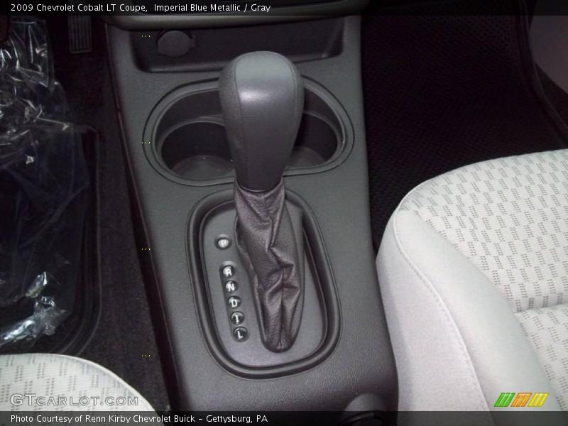 Imperial Blue Metallic / Gray 2009 Chevrolet Cobalt LT Coupe