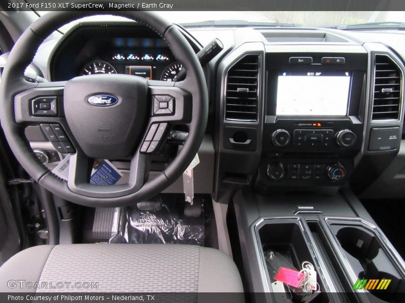 Magnetic / Earth Gray 2017 Ford F150 XLT SuperCrew