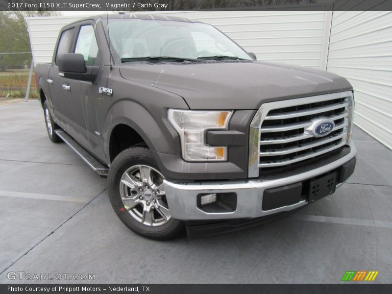 Magnetic / Earth Gray 2017 Ford F150 XLT SuperCrew