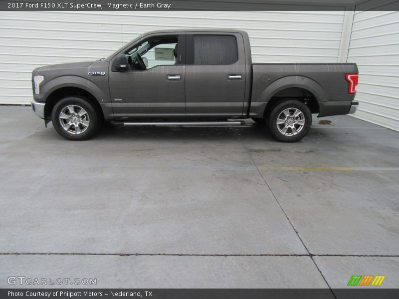 Magnetic / Earth Gray 2017 Ford F150 XLT SuperCrew