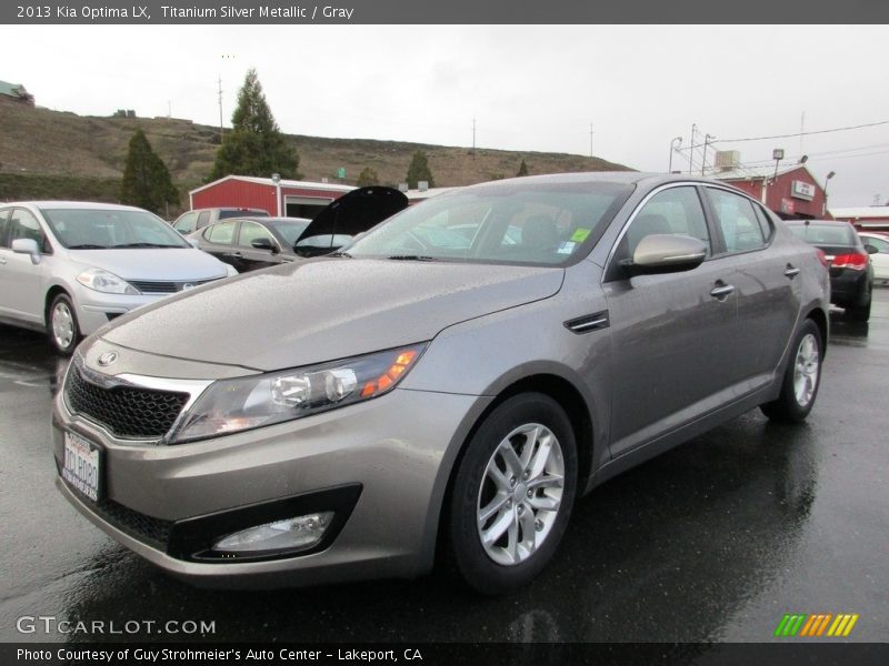 Titanium Silver Metallic / Gray 2013 Kia Optima LX