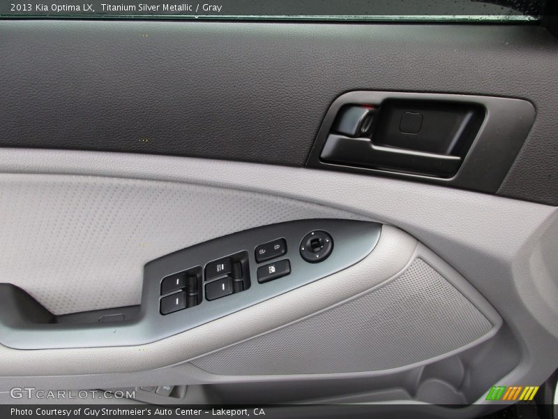 Titanium Silver Metallic / Gray 2013 Kia Optima LX