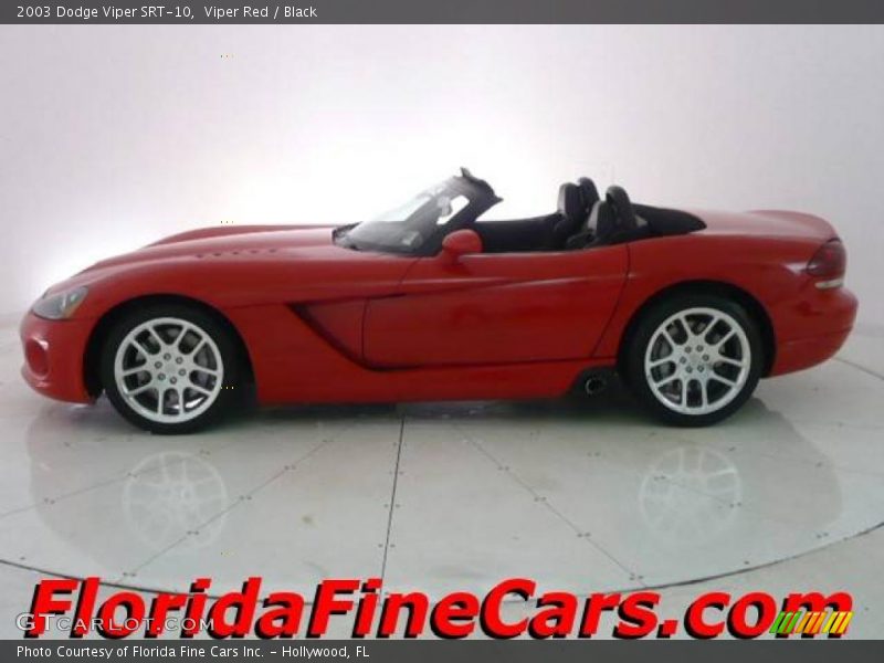 Viper Red / Black 2003 Dodge Viper SRT-10