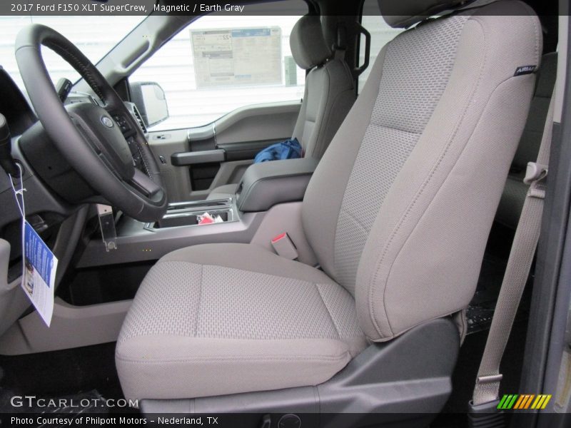 Magnetic / Earth Gray 2017 Ford F150 XLT SuperCrew