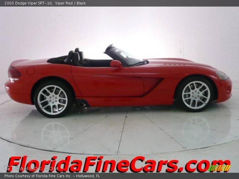 Viper Red / Black 2003 Dodge Viper SRT-10