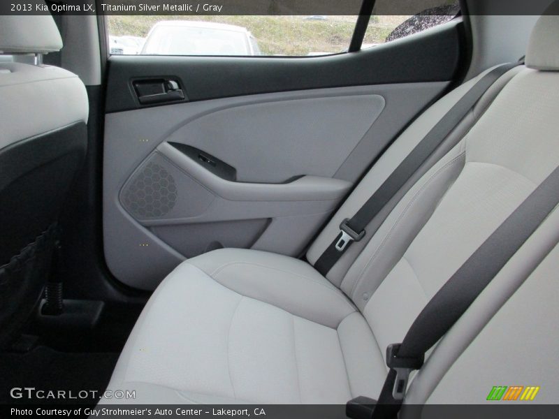 Titanium Silver Metallic / Gray 2013 Kia Optima LX