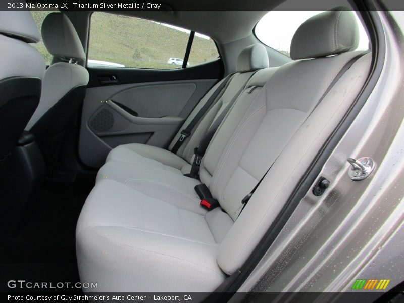 Titanium Silver Metallic / Gray 2013 Kia Optima LX