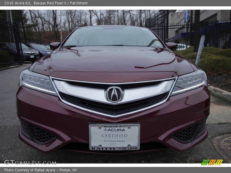 Basque Red Pearl II / Parchment 2016 Acura ILX