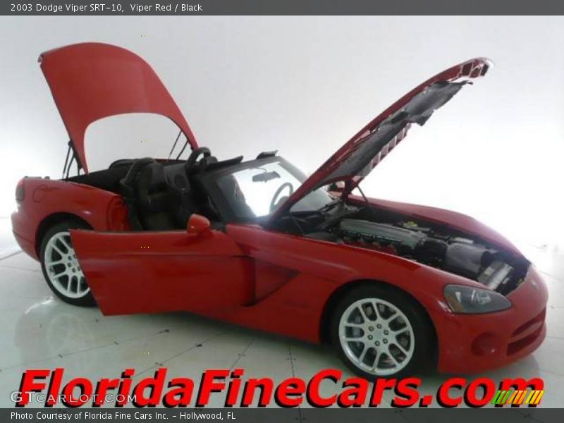 Viper Red / Black 2003 Dodge Viper SRT-10