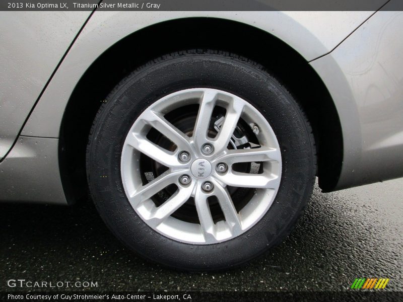 Titanium Silver Metallic / Gray 2013 Kia Optima LX