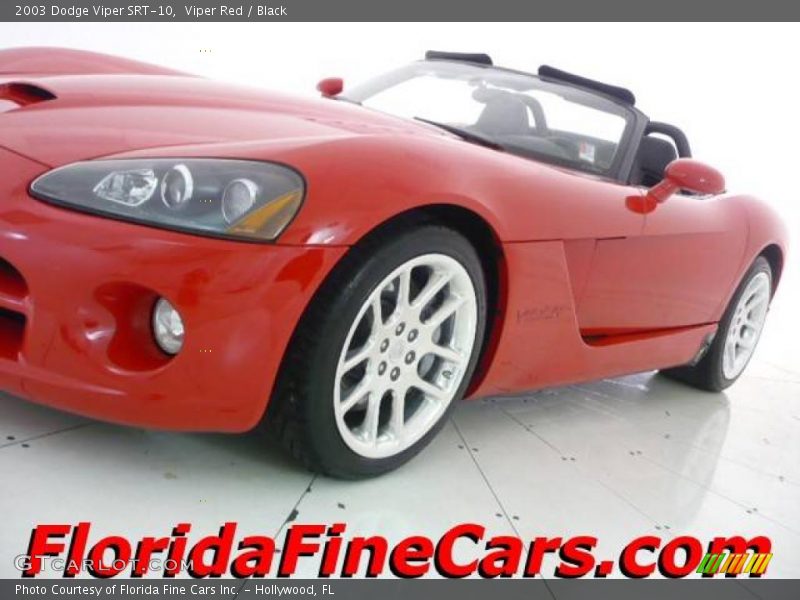 Viper Red / Black 2003 Dodge Viper SRT-10