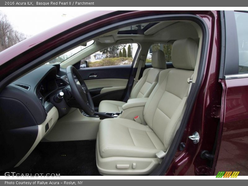 Basque Red Pearl II / Parchment 2016 Acura ILX