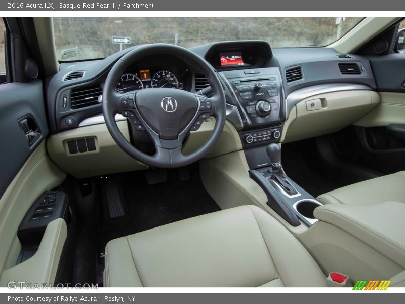 Basque Red Pearl II / Parchment 2016 Acura ILX