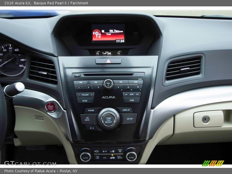 Basque Red Pearl II / Parchment 2016 Acura ILX