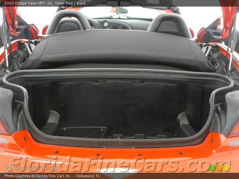 Viper Red / Black 2003 Dodge Viper SRT-10