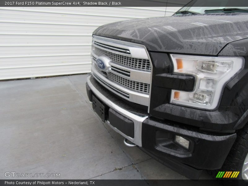 Shadow Black / Black 2017 Ford F150 Platinum SuperCrew 4x4