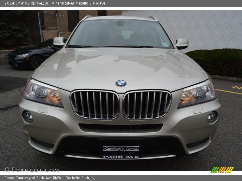Mineral Silver Metallic / Mojave 2014 BMW X3 xDrive28i