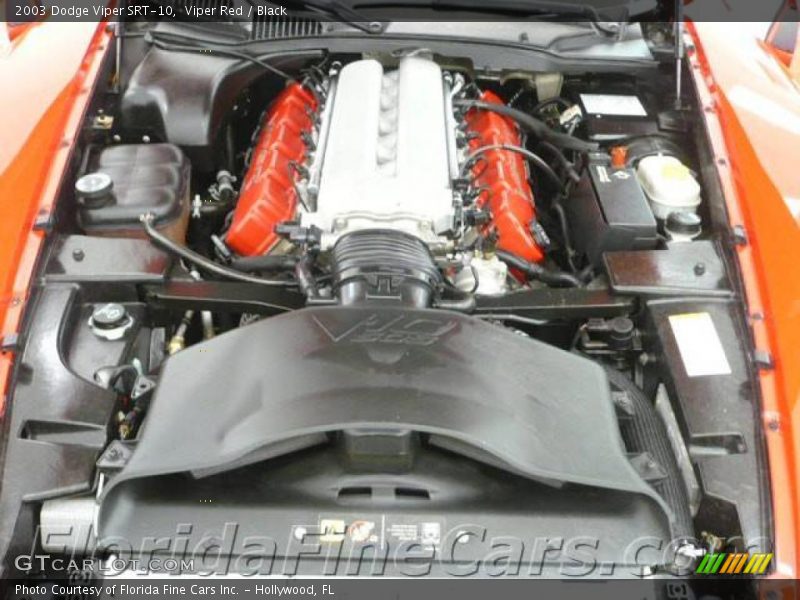 Viper Red / Black 2003 Dodge Viper SRT-10