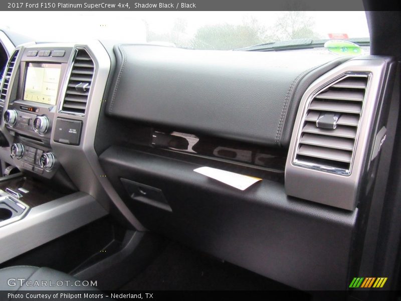 Shadow Black / Black 2017 Ford F150 Platinum SuperCrew 4x4