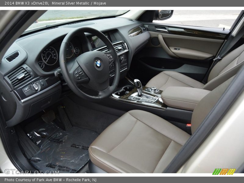 Mineral Silver Metallic / Mojave 2014 BMW X3 xDrive28i