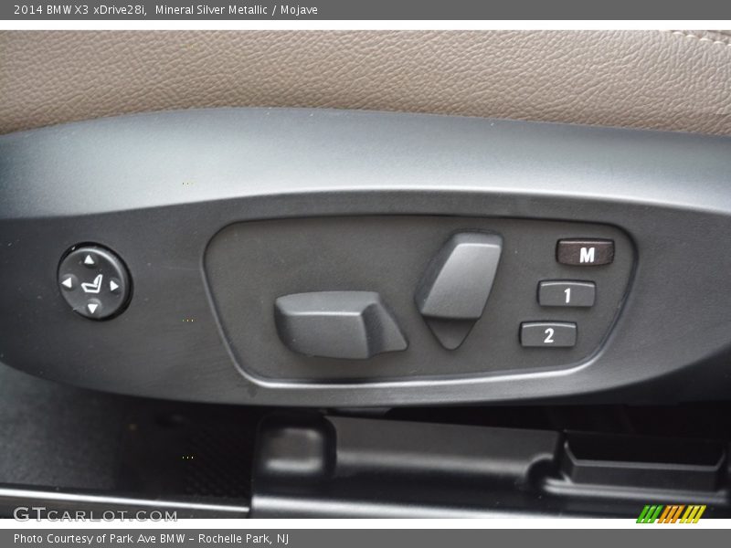 Mineral Silver Metallic / Mojave 2014 BMW X3 xDrive28i