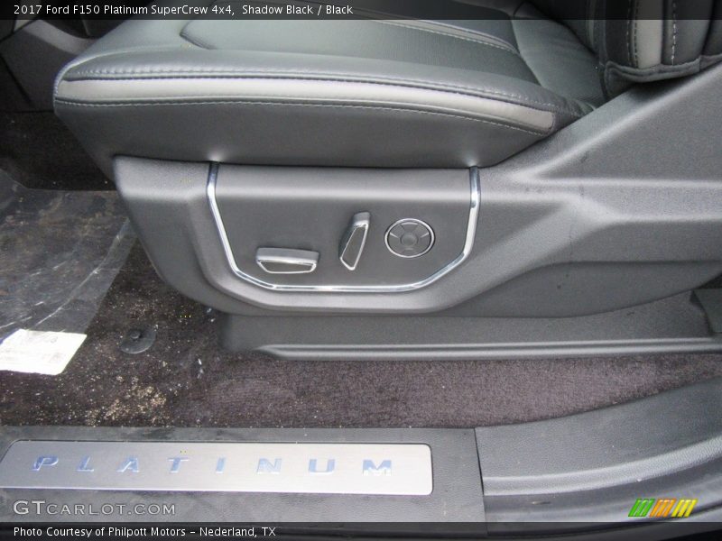 Shadow Black / Black 2017 Ford F150 Platinum SuperCrew 4x4