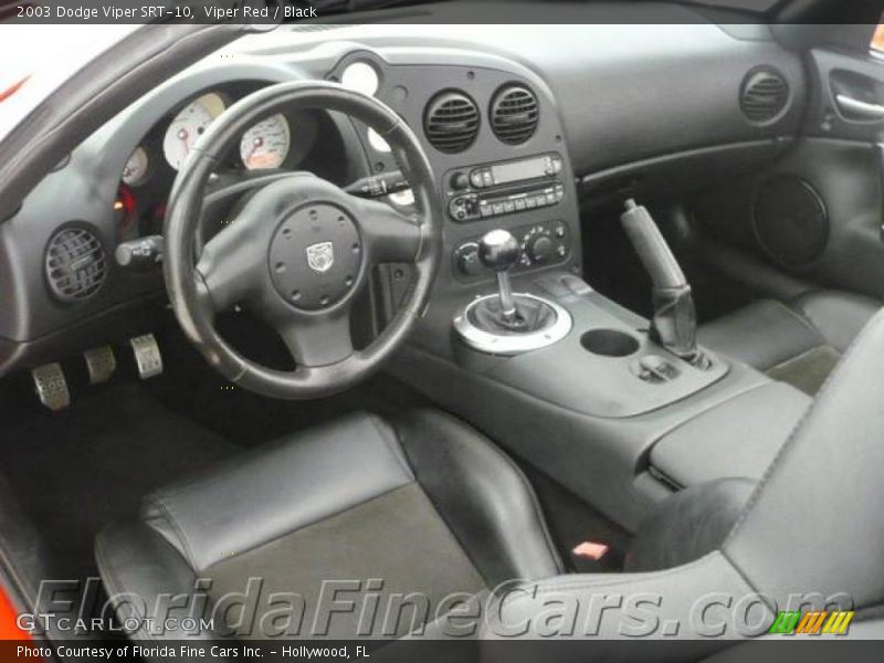 Viper Red / Black 2003 Dodge Viper SRT-10