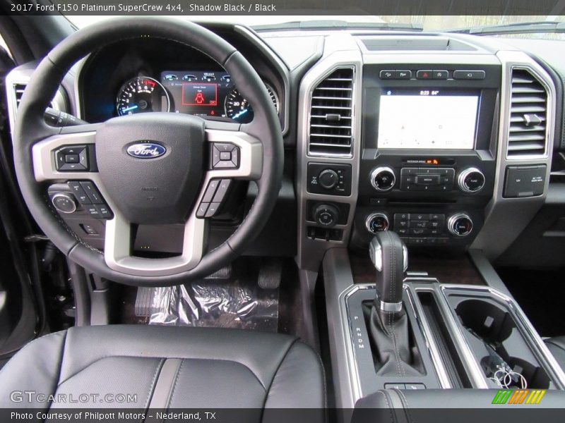 Shadow Black / Black 2017 Ford F150 Platinum SuperCrew 4x4