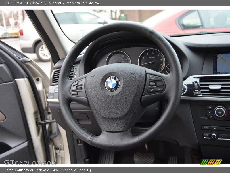 Mineral Silver Metallic / Mojave 2014 BMW X3 xDrive28i